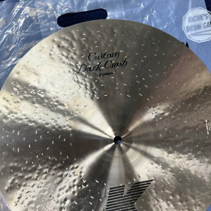 Zildjian 16" K Custom Dark Crash Cymbal - Free Shipping