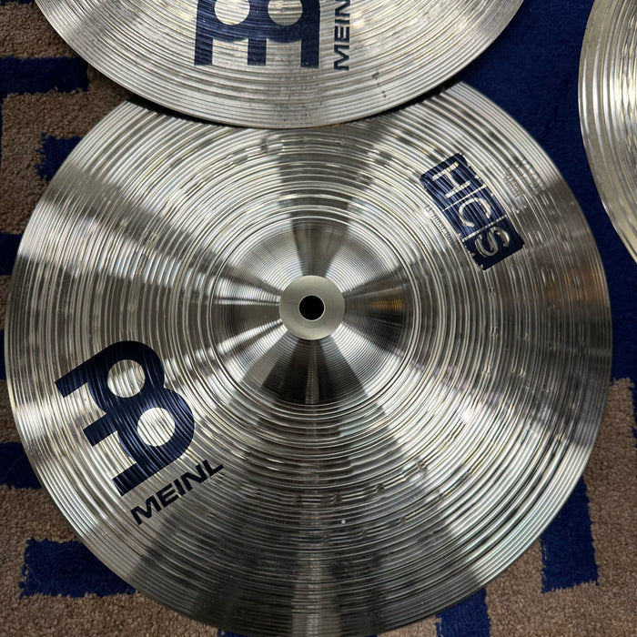 Meinl HCS Cymbal Set - 13" Hi Hats & 14" Crash - Free Shipping