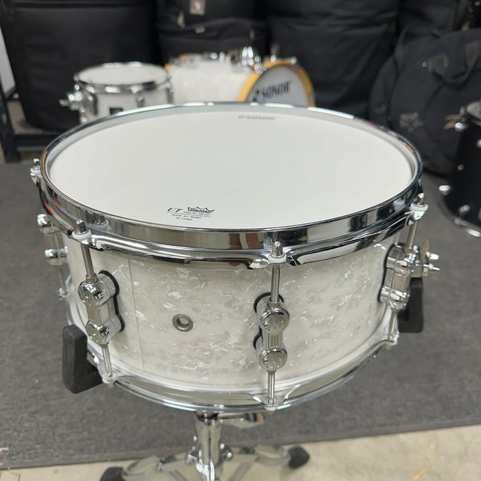 Sonor AQ2 Safari Maple Snare Drum - White Marine Pearl - 13" x 6"