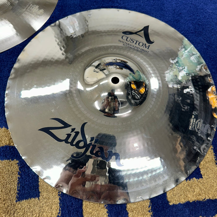 Zildjian 14" A Custom Mastersound Hi Hat Cymbals - FREE SHIPPING