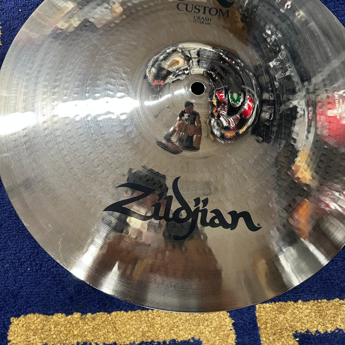Zildjian 15" A Custom Crash Cymbal - Free Shipping