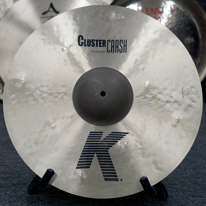 Zildjian 18" K Cluster Crash Cymbal - Free Shipping