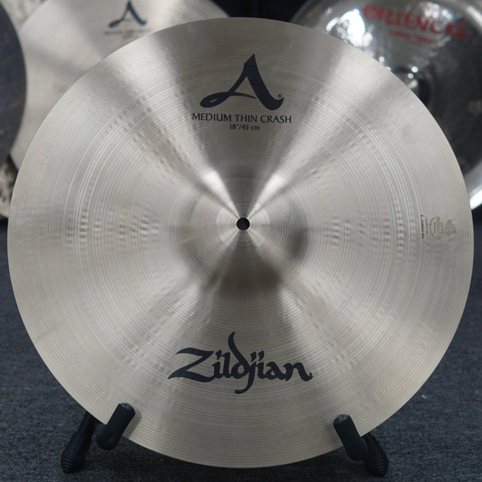 Zildjian 18" A Series Medium Thin Crash Cymbal - Free Shipping