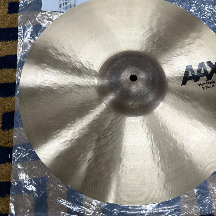 Sabian 16" AAX Thin Crash Cymbal - Free Shipping