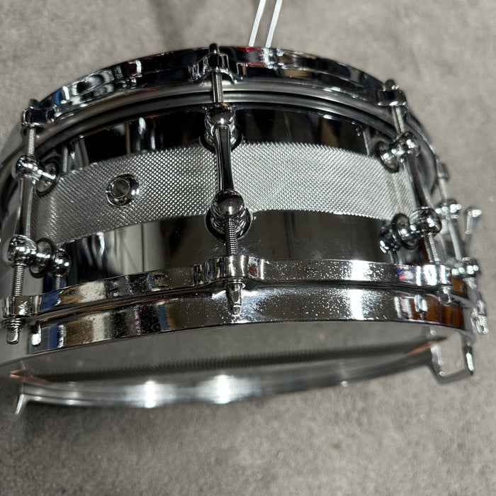 Jeff OchelTree Limited Edition Heavy Metals 22 - Carbon Steel Snare Drum - 14" x 5.5"