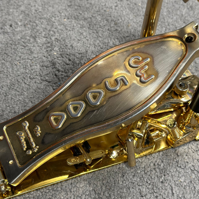 DW 5000 Limited Edition 35th Anniversary - Single Bass Drum #60 - 24K Gold - FREE SHIPPING