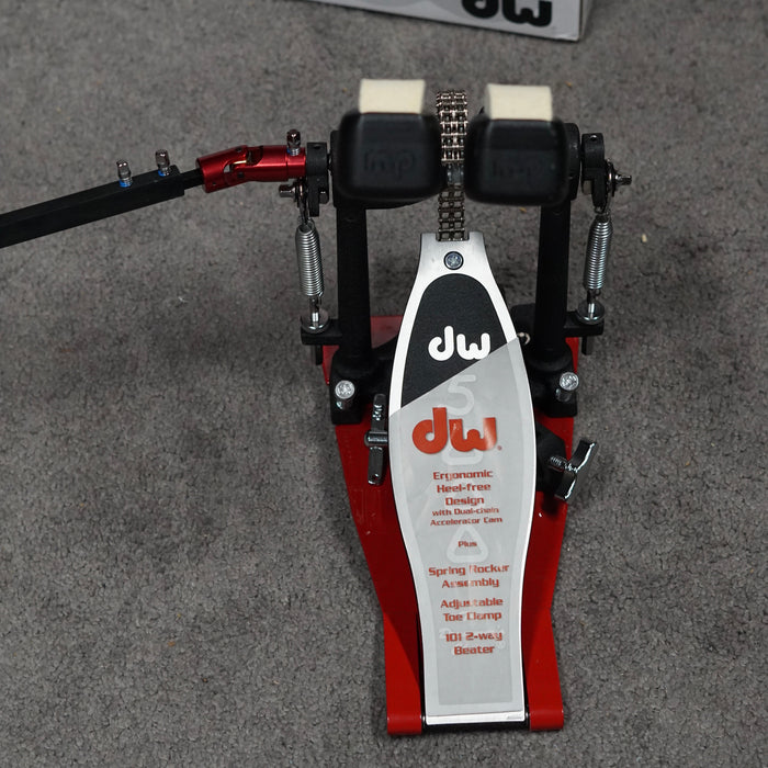 DW 5000 Series Heelless Double Bass Drum Pedal - Open Box