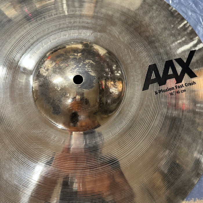 Sabian 16” AAX X-Plosion Fast Crash Cymbal - Free Shipping