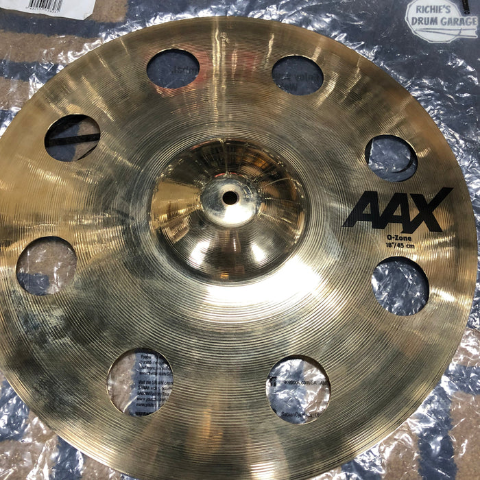 Sabian 18” AAX O-Zone Crash Cymbal - Free Shipping