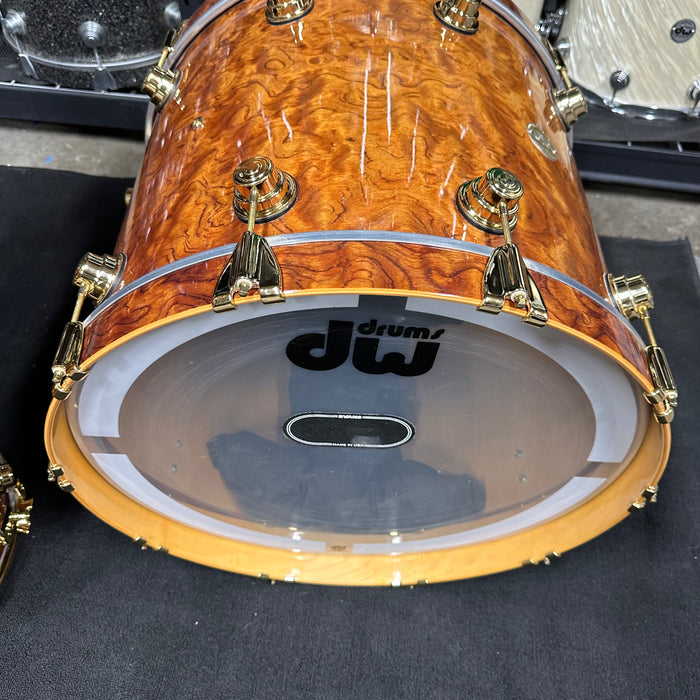 DW Limited Edition Collector's Exotic Series - Private Reserve Waterfall Bubinga 24k Gold Hardware- 10/12/14/16/22
