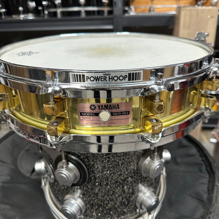 Yamaha SD493 Brass Piccolo Snare Drum - 14" x 3.5"