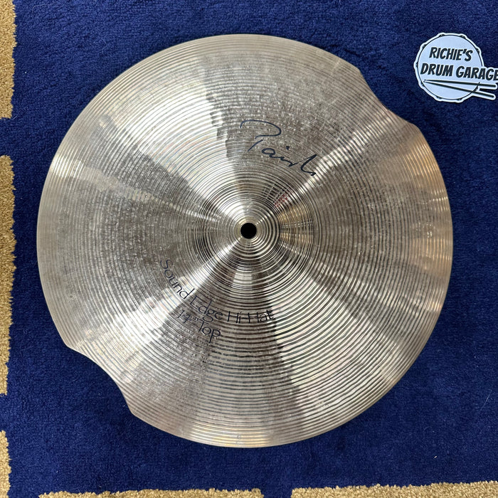 Paiste 14" Signature Sound Edge TOP Hi Hat Only - Free Shipping - Repaired