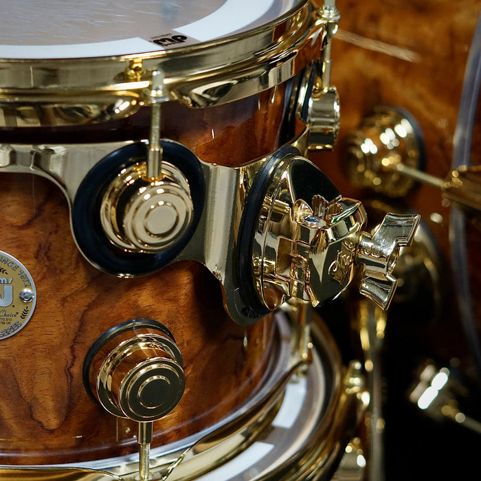 DW Limited Edition Collector's Exotic Series - Private Reserve Waterfall Bubinga 24k Gold Hardware- 10/12/14/16/22