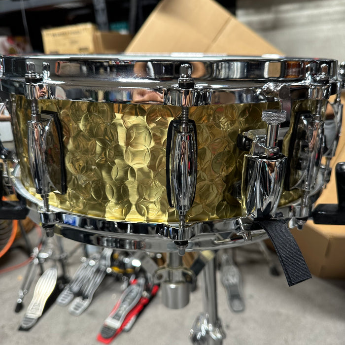 Gretsch Hammered Brass Snare Drum - 14" x 5"