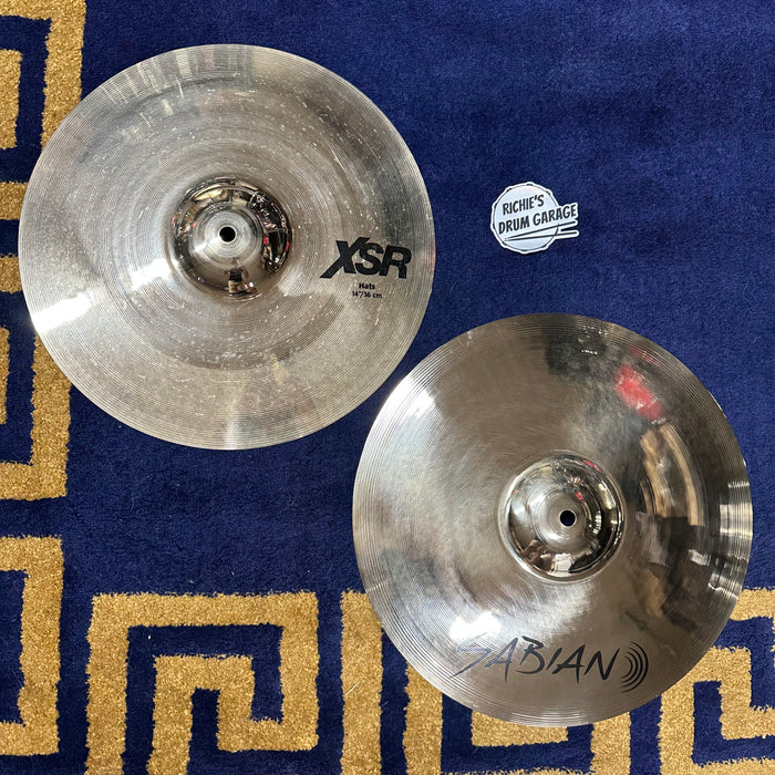 Sabian 14” XSR Hi Hat Cymbals - Free Shipping