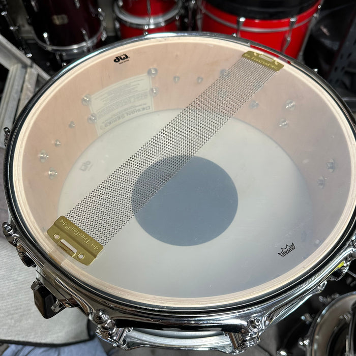 DW Design Series Snare Drum - Steel Grey - 14" x 5"
