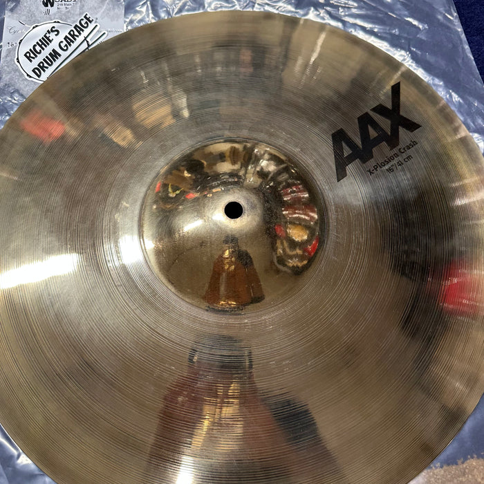 Sabian 16" AAX X-Plosion Crash Cymbal - Free Shipping