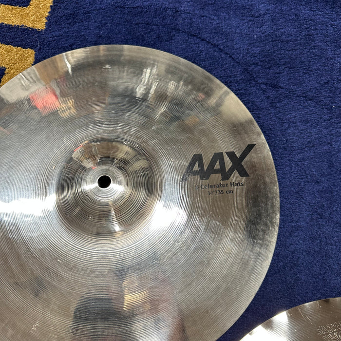 Sabian 14" AAX X-Celerator Hi Hat Cymbals - Free Shipping
