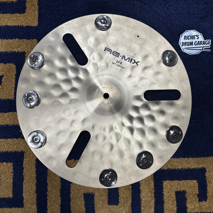 Zildjian 16" REMIX EFX Crash Cymbal - Rare - Free Shipping
