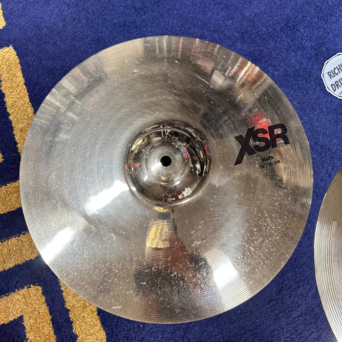 Sabian 14” XSR Hi Hat Cymbals - Free Shipping