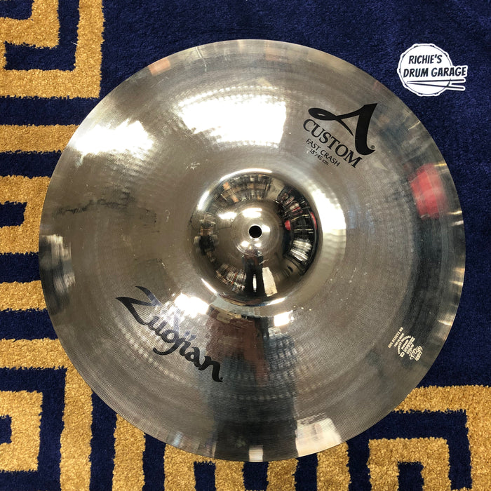 Zildjian 18" A Custom Fast Crash Cymbal - Free Shipping