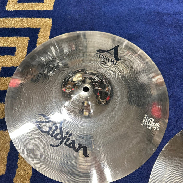 Zildjian 14" A Custom Hi Hat Cymbals - Free Shipping