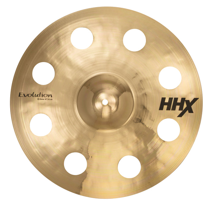 Sabian 18” HHX Evolution O-Zone Crash Cymbal - NEW