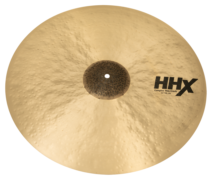 Sabian 22” HHX Complex Thin Crash Cymbal - NEW - FREE SHIPPING