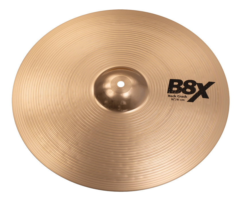 Sabian 16" B8X Rock Crash Cymbal - New - Free Shipping