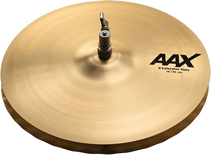 Sabian 14" AAX X-Celerator Hi Hat Brilliant Finish Cymbals - New - Free Shipping