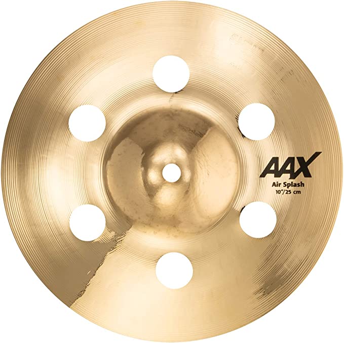 Sabian 10" AAX Air Splash Brilliant Finish Cymbal - New - Free Shipping