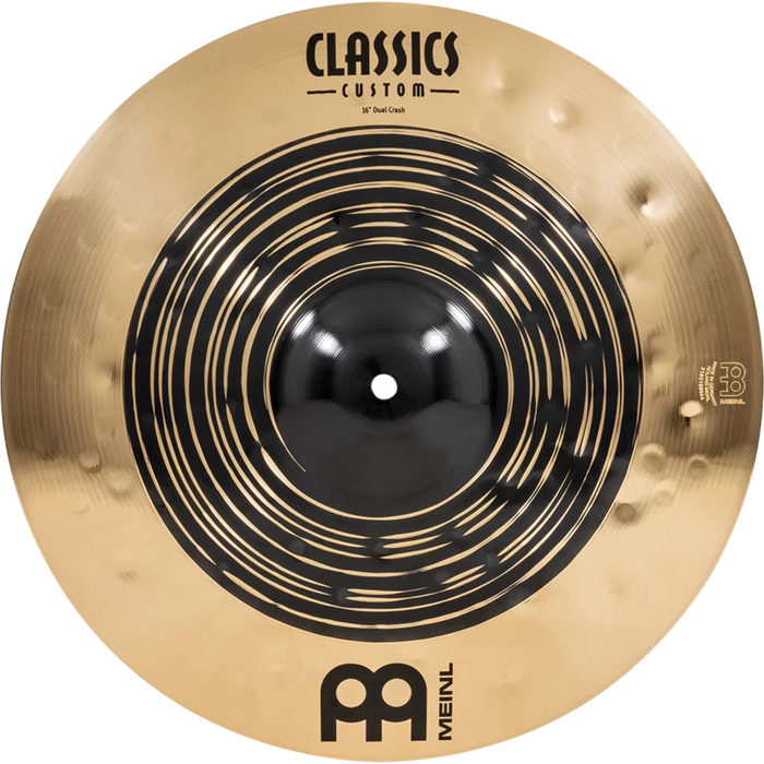 Meinl 16" Classics Custom Dual Crash Cymbal - NEW