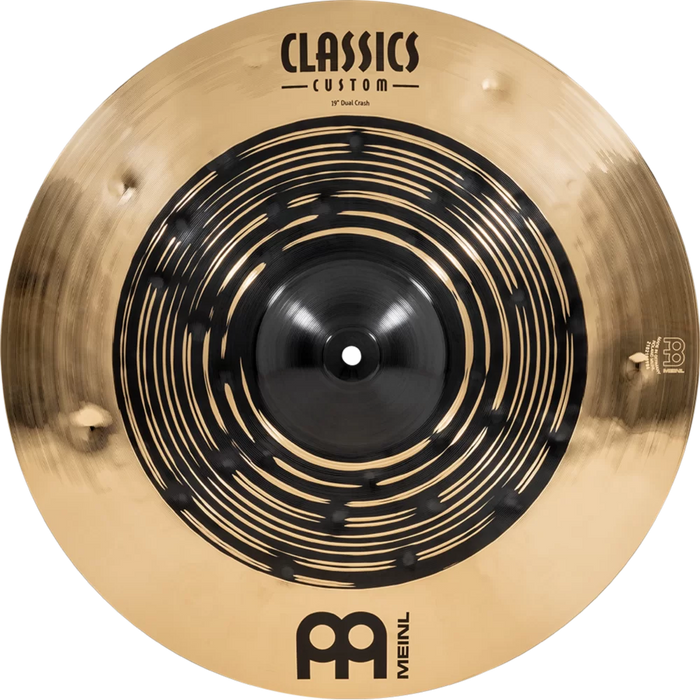 Meinl 19" Classics Custom Dual Crash Cymbal - NEW