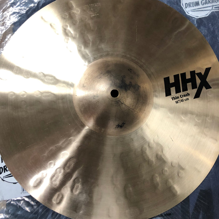 Sabian 16" HHX Thin Crash Cymbal - FREE SHIPPING
