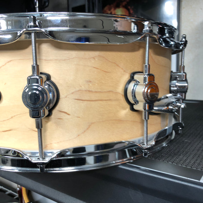 DW Performance Series Snare Drum - Natural Satin Oil - 14" x 5.5"