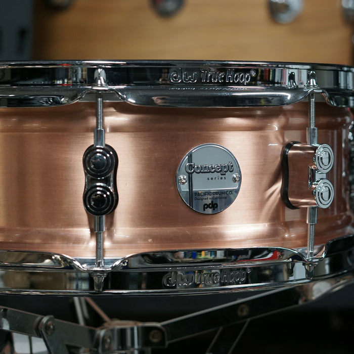 PDP Concept Series Copper Snare Drum - Upgraded Hoops - 14" x 5